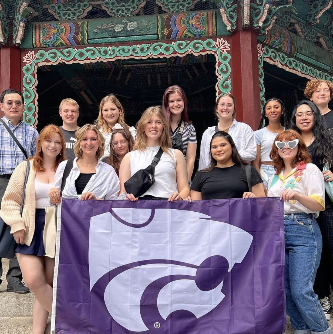 K-State students studying abroad in South Korea