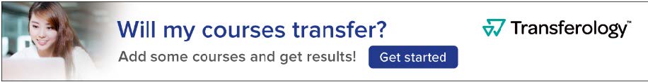 Transferology. Will my courses transfer? Get Started.