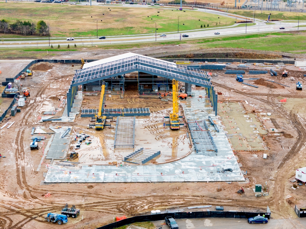 bilbrey center construction site