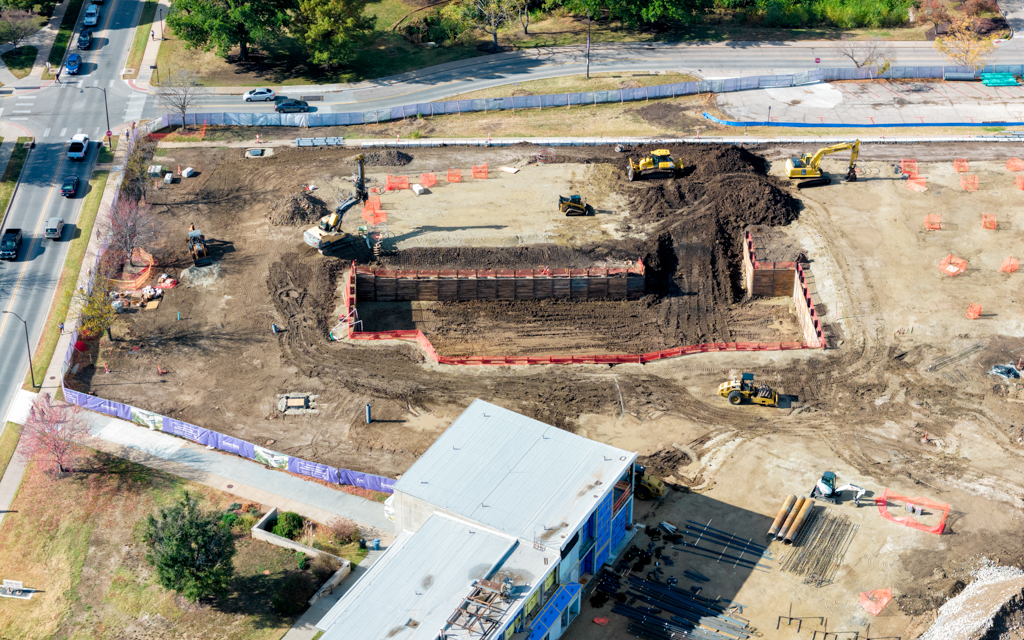 global center construction site