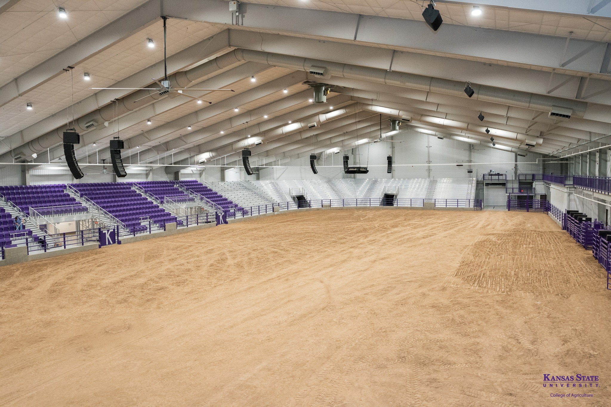 Bilbrey Family Event Center inside arena