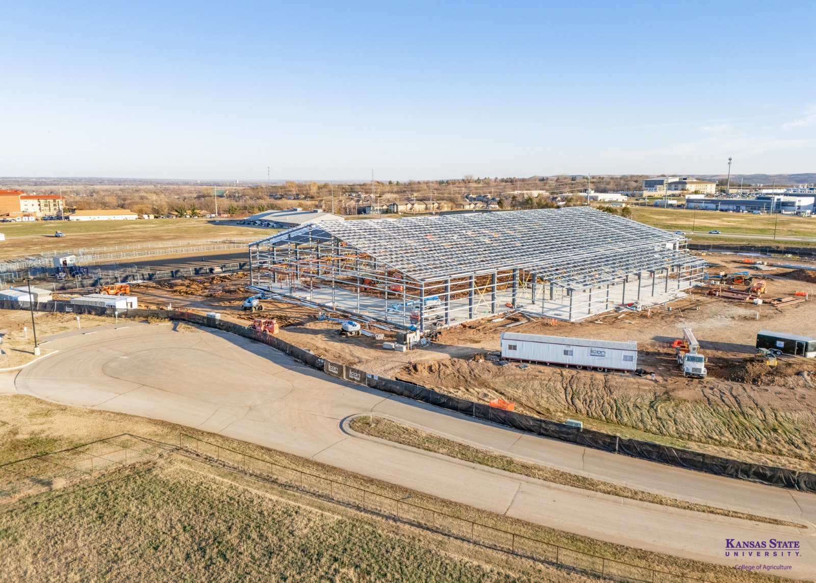 bilbrey center construction site