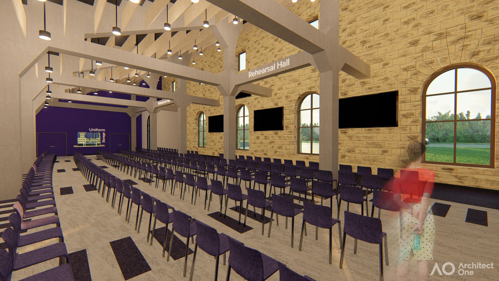 West Stadium Band Hall