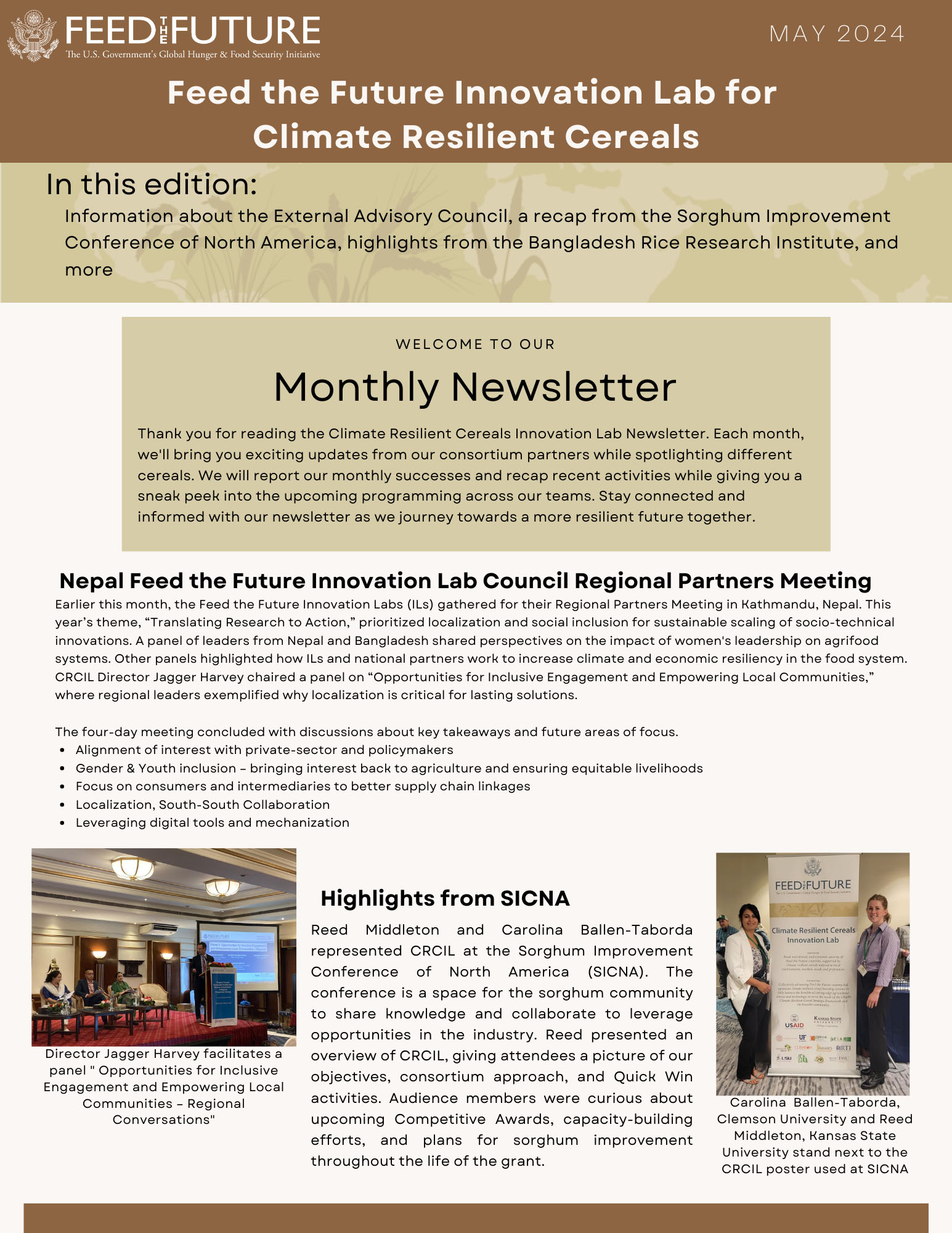 May Newsletter