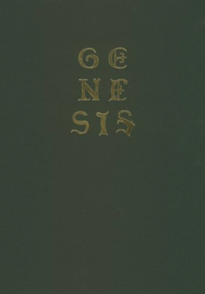 Dark green cover titled "Genesis."