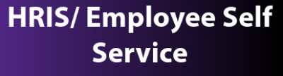 HRIS/ employee self service button
