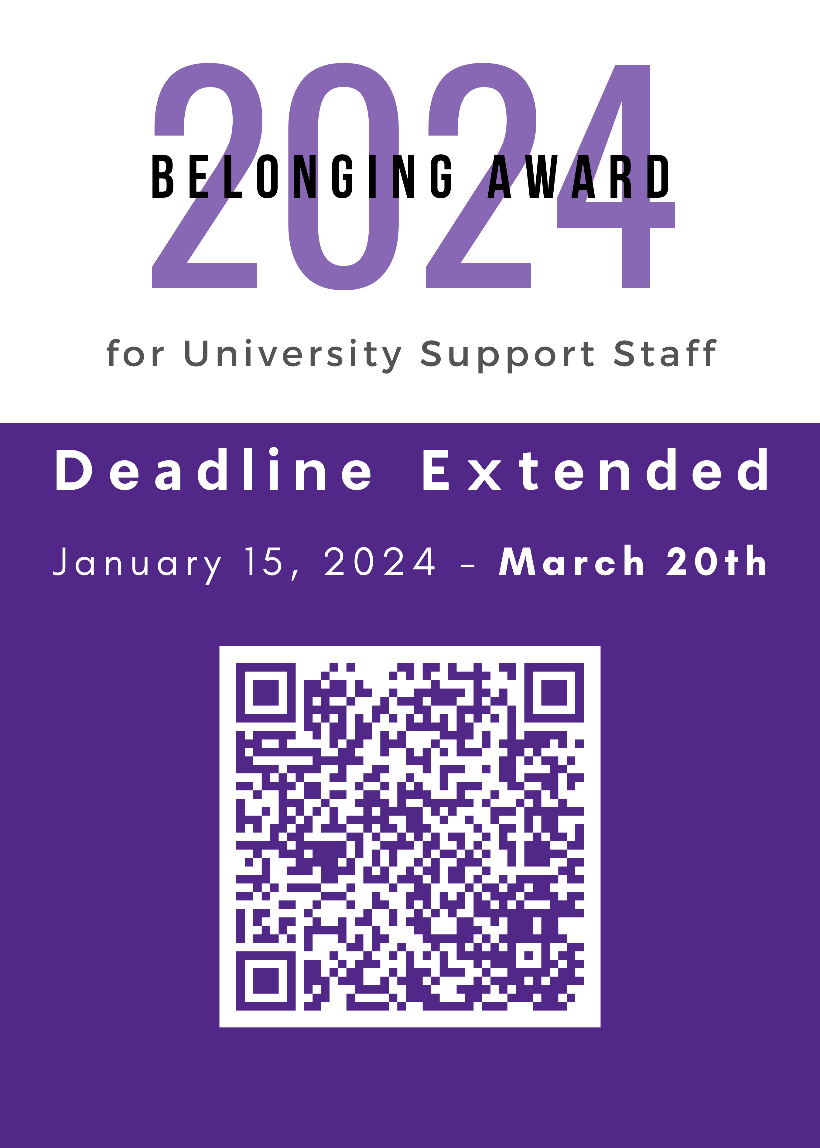 uss belonging award deadline extended