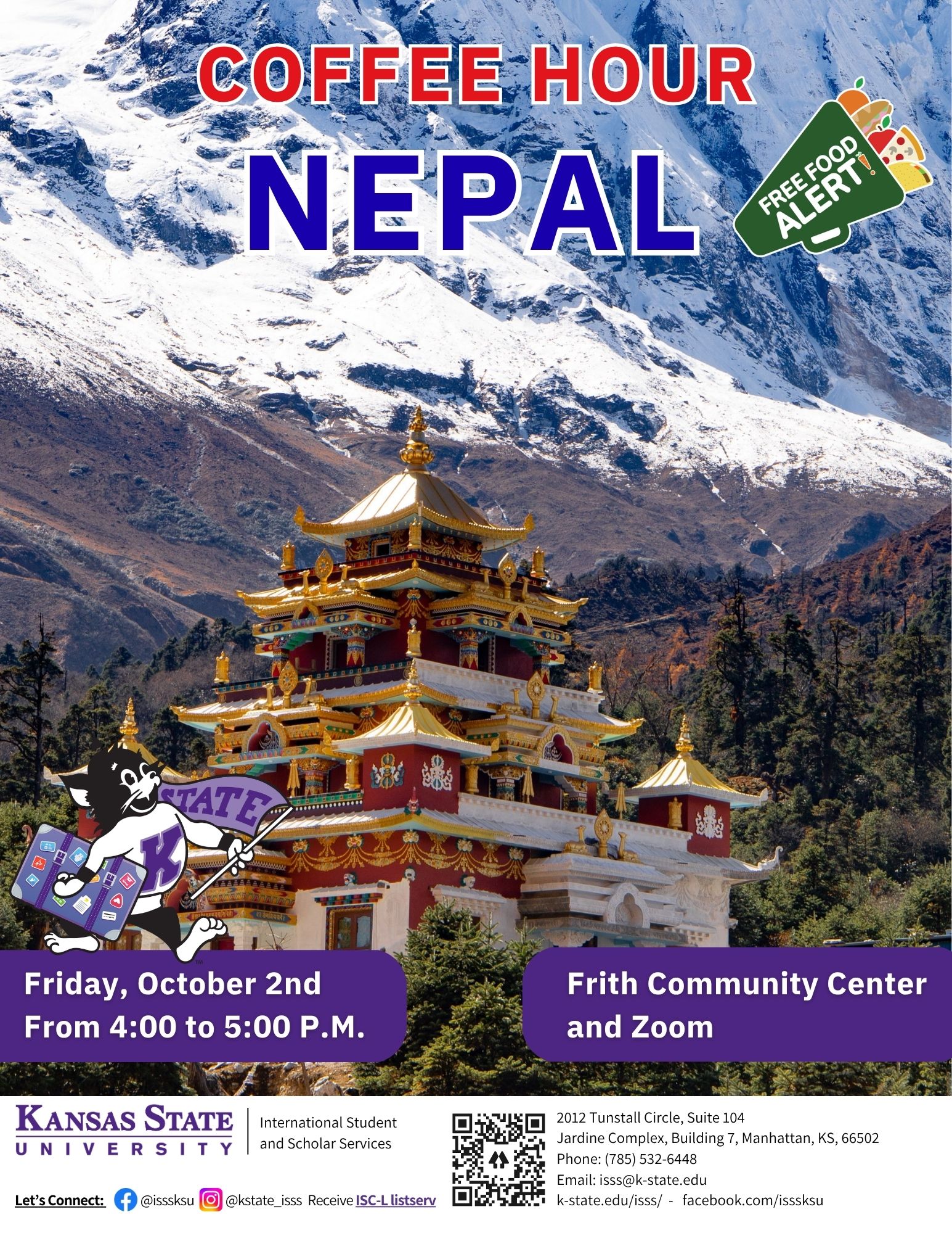 Fall '26 Nepal Coffee Hour Flyer