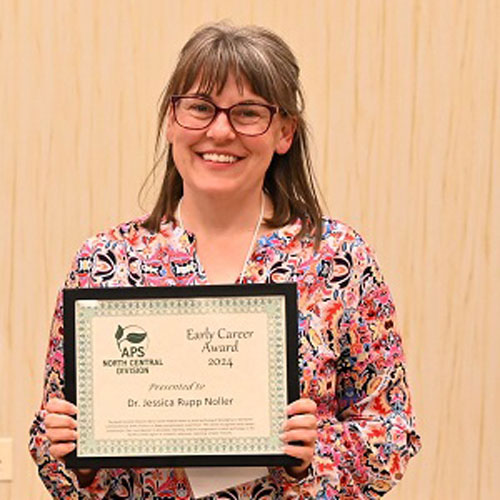 Jessica Rupp Noller received the Early Career Award