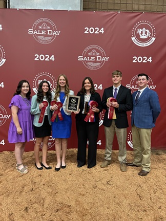 2024 Kansas 4-H Meat Judging Team