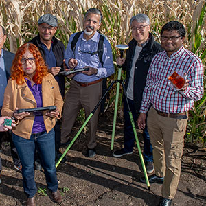 A K-State research team will develop sensors that can detect soil properties at a nanoscale.