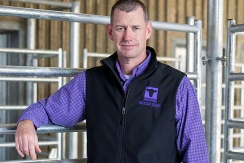 Brad White, production medicine professor and director of the Beef Cattle Institute