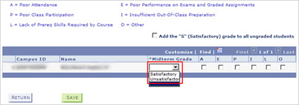 midterm grades