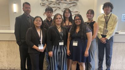 McNair students group