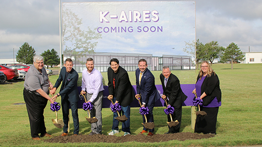 K-AIRES groundbreaking