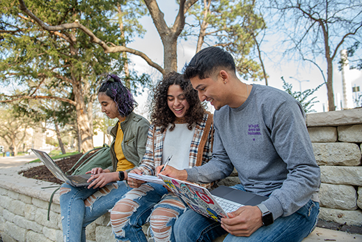 Happy K-State students