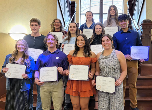 Biology most promising student recipients 2023-24