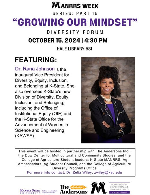 "Growing Our Mindset" flyer