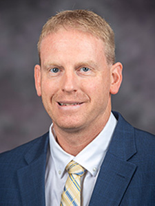 Gabriel Converse smiles for a portrait. 