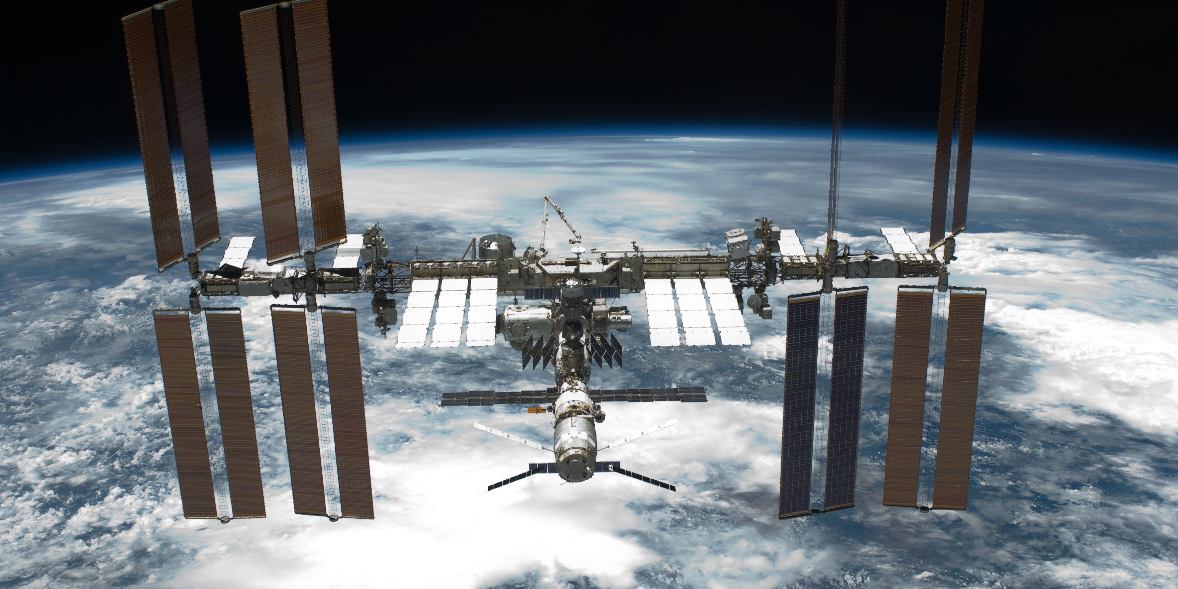 Astronauts aboard the International Space Station experience decreased physical fitness because of a decrease in the way oxygen moves through the body, according to a Kansas State University kinesiology study. Photo courtesy of NASA.