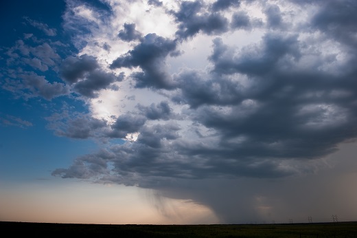 Kansas storm clouds 