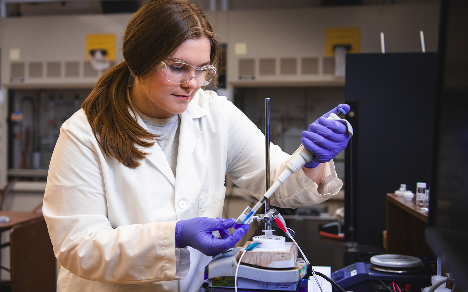 Nanoporous materials lab is natural fit for K-State undergraduate ...