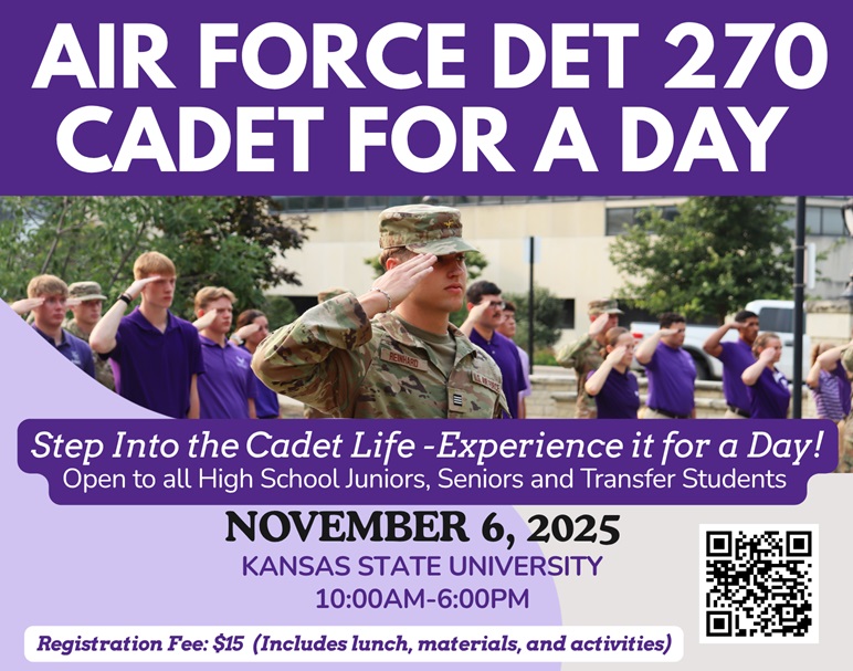 Air Force ROTC Fall 2025 Cadet For a Day Link Air Force ROTC Fall 2025 Cadet For a Day