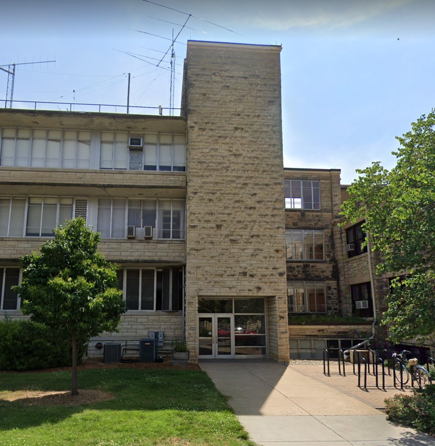 Picture of Seaton Hall Stairwell for navigation to club station