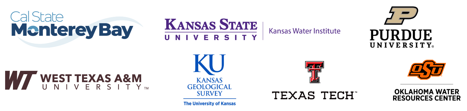 SatRAP partners logos for all project partners